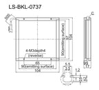 LS-BKL-0737 dimensions (mm)