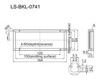 LS-BKL-0741 dimensions (mm)