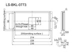 LS-BKL-0773 dimensions (mm)