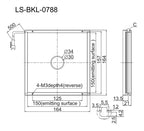LS-BKL-0788 dimensions (mm)