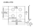 LS-BKL-0793 dimensions (mm)