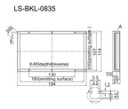 LS-BKL-0835 dimensions (mm)