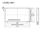 LS-BKL-0841 dimensions (mm)