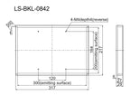 LS-BKL-0842 dimensions (mm)
