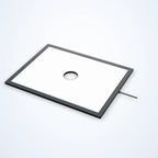 400 x 300 mm edge-lit flat light with centre opening
