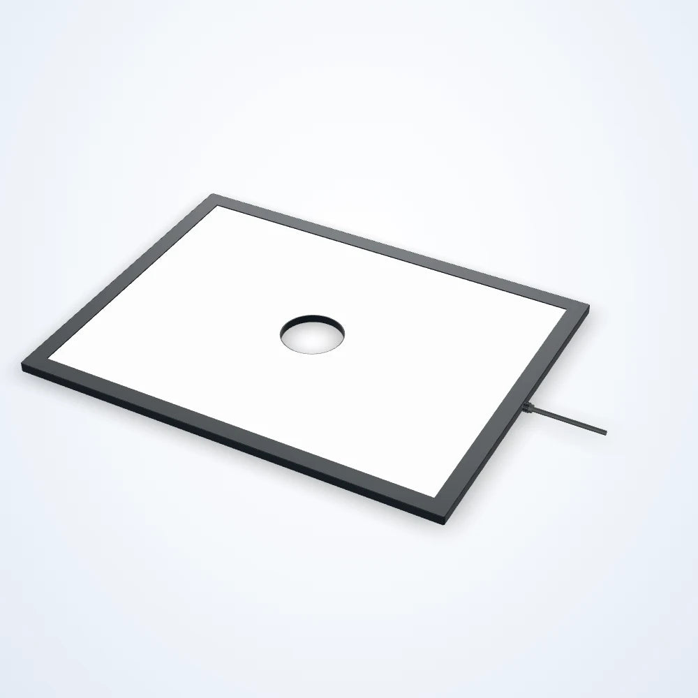 400 x 300 mm edge-lit flat light with centre opening (LS-BKL-1089)