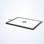 400 x 300 mm edge-lit flat light with centre opening