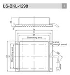 LS-BKL-1298 dimensions (mm)
