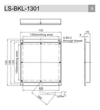 LS-BKL-1301 dimensions (mm)