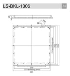 LS-BKL-1306 dimensions (mm)