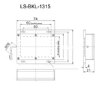 LS-BKL-1315 dimensions (mm)