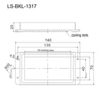 LS-BKL-1317 dimensions (mm)