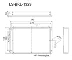 LS-BKL-1329 dimensions (mm)