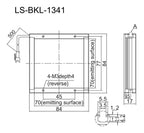 LS-BKL-1341 dimensions (mm)