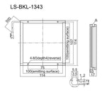 LS-BKL-1343 dimensions (mm)