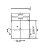 LS-BKL-1421 dimensions (mm)