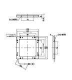 LS-BKL-1423 dimensions (mm)