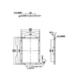 LS-BKL-1425 dimensions (mm)
