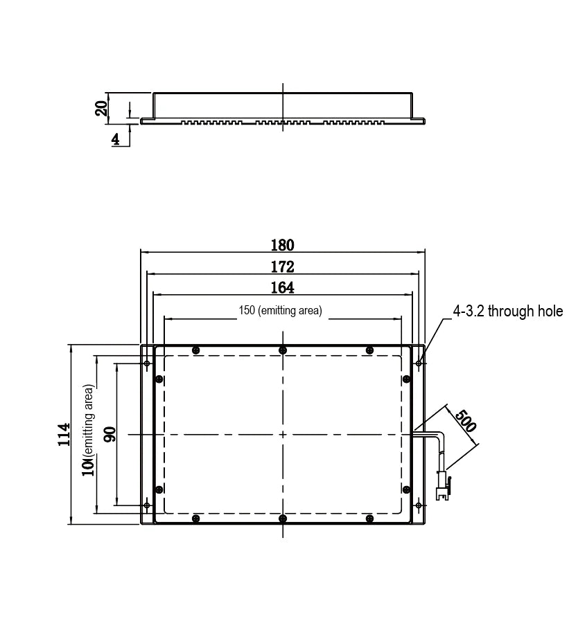 LS-BKL-1437 dimensions (mm)