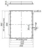 LS-BKL-1438 dimensions (mm)