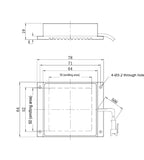 LS-BKL-1502 dimensions (mm)
