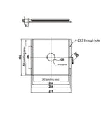 LS-BKL-1520 dimensions (mm)
