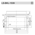 LS-BKL-1539 dimensions (mm)