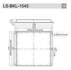 LS-BKL-1545 dimensions (mm)