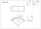 LS-BKL-1550 dimensions (mm)