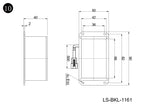 LS-BKL-1161 dimensions (mm)