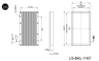 LS-BKL-1167 dimensions (mm)
