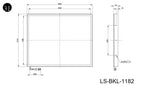 LS-BKL-1182 dimensions (mm)