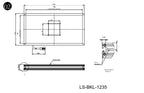 LS-BKL-1235 dimensions (mm)