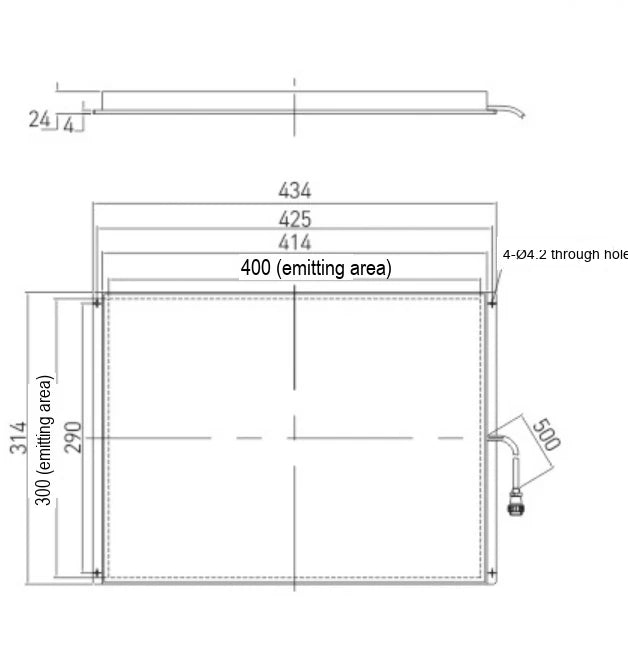 LS-BKL-1309 dimensions (mm)