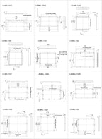 LS-BKL-1327 dimensions (mm)