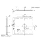 LS-BKL-1355 dimensions (mm)