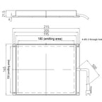 LS-BKL-1543 dimensions (mm)