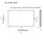 LS-BKL-0674 dimensions (mm)