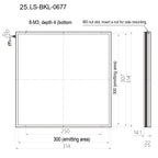 LS-BKL-0677 dimensions (mm)