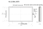 LS-BKL-0670 dimensions (mm)