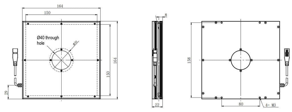LS-BKL-0691 dimensions (mm)