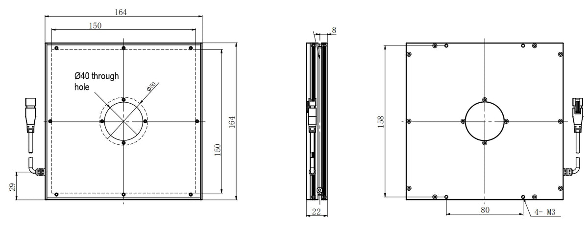 LS-BKL-0691 dimensions (mm)