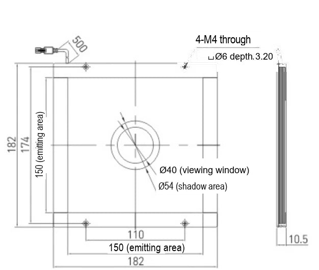 LS-BKL-0796 dimensions (mm)