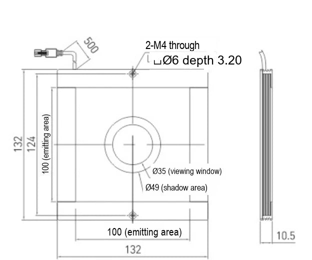 LS-BKL-0795 dimensions (mm)