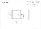 LS-BKL-0996 dimensions (mm)