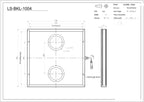 LS-BKL-1004 dimensions (mm)
