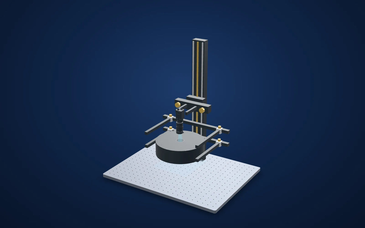 3D illustration of the inspection setup: Rubber-gasket defects under a multi-angle ring