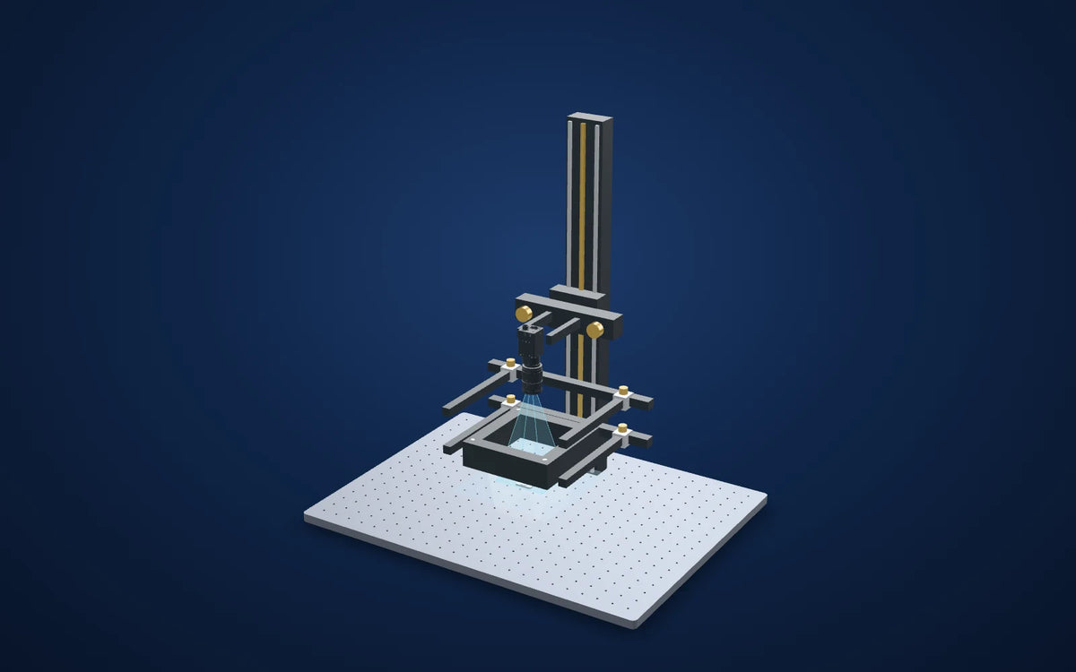 3D illustration of the inspection setup: Surface appearance across bracelet links