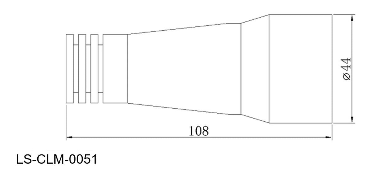 LS-CLM-0051 dimensions (mm)