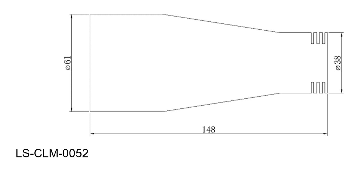 LS-CLM-0052 dimensions (mm)